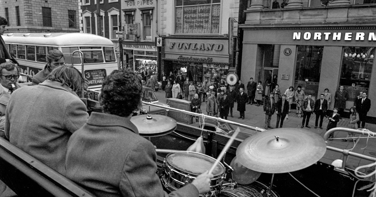 Gritty scenes of Dublin in the 1970s